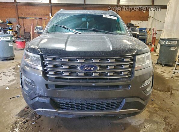 1FM5K8DH4HGA31278 2017 FORD FORD EXPLORER Угольный Вид спереди