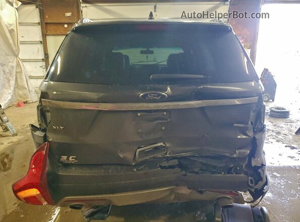 1FM5K8DH4HGA31278 2017 FORD FORD EXPLORER Угольный Вид сзади