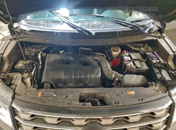 1FM5K8DH4HGA31278 2017 FORD FORD EXPLORER Угольный Вид подкапотного пространства