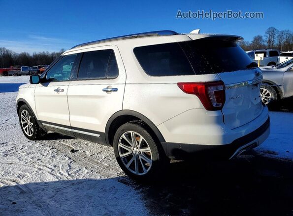 1FM5K8F82HGE20952 2017 FORD FORD EXPLORER Белый Задняя левая четверть
