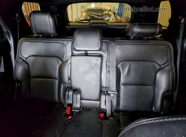 1FM5K8F83JGC85843 2018 FORD FORD EXPLORER Черный Вид задних сидений