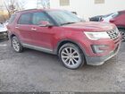 2017 Ford Explorer Limited Red vin: 1FM5K8F85HGD73593
