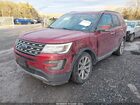 2017 Ford Explorer Limited Red vin: 1FM5K8F85HGD73593