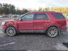 2017 Ford Explorer Limited Red vin: 1FM5K8F85HGD73593