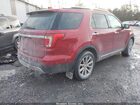 2017 Ford Explorer Limited Red vin: 1FM5K8F85HGD73593