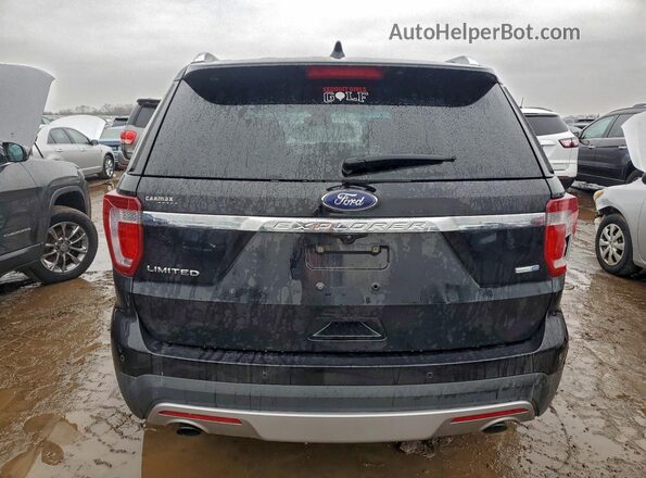 1FM5K8FH4HGA89811 2017 FORD FORD EXPLORER Черный Вид сзади