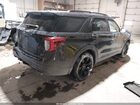 2020 Ford Explorer St Black vin: 1FM5K8GC1LGC49865