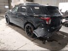 2020 Ford Explorer St Black vin: 1FM5K8GC1LGC49865
