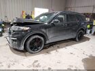 2020 Ford Explorer St Black vin: 1FM5K8GC1LGC49865