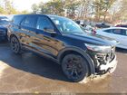 2022 Ford Explorer St Black vin: 1FM5K8GC4NGA82467
