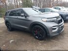 2022 Ford Explorer St Gray vin: 1FM5K8GC5NGA69338