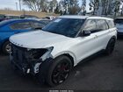 2024 Ford Explorer St White vin: 1FM5K8GC7RGA09650