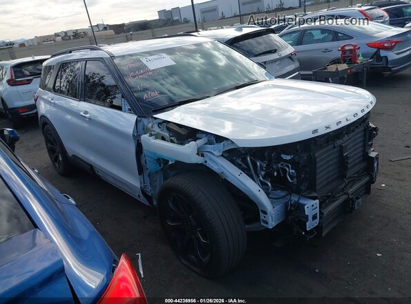 1FM5K8GC7RGA09650 2024 FORD FORD EXPLORER White Przód prawy