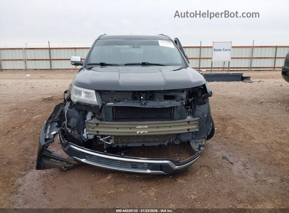 1FM5K8HT3JGC54125 2018 FORD FORD EXPLORER Черный Вид панели приборов