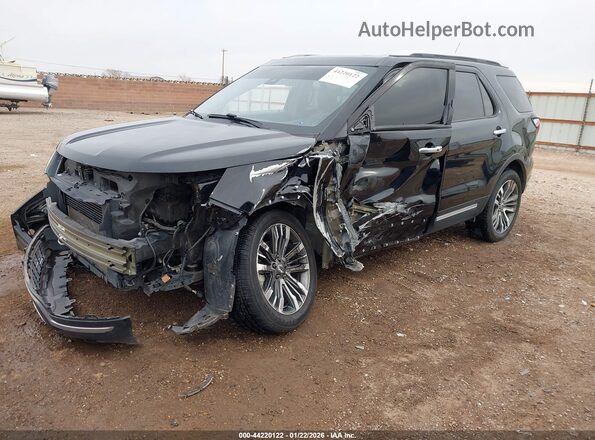 1FM5K8HT3JGC54125 2018 FORD FORD EXPLORER Черный Передняя левая четверть