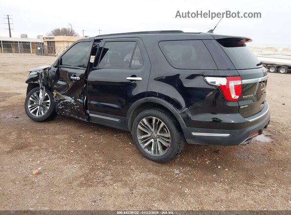 1FM5K8HT3JGC54125 2018 FORD FORD EXPLORER Черный Задняя левая четверть