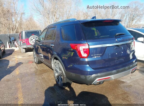 1FM5K8HT4HGC52295 2017 FORD FORD EXPLORER Navy Задня ліва чверть