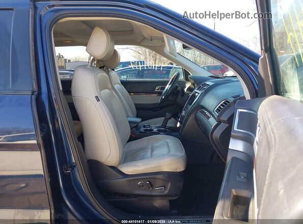 1FM5K8HT4HGC52295 2017 FORD FORD EXPLORER Navy Вид салону спереду