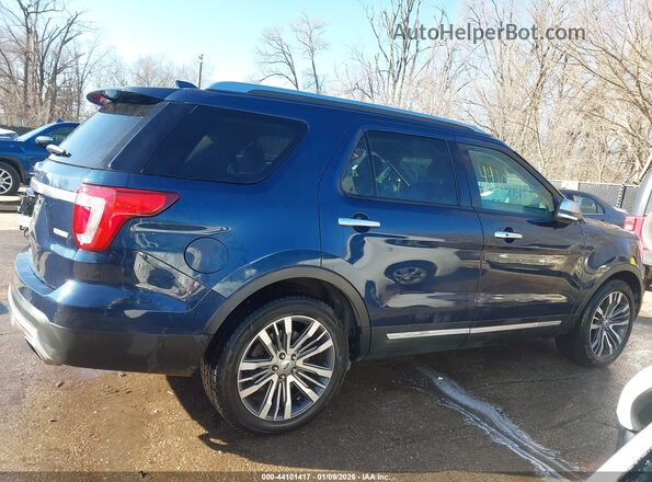 1FM5K8HT4HGC52295 2017 FORD FORD EXPLORER Navy Вид задньої частини салону