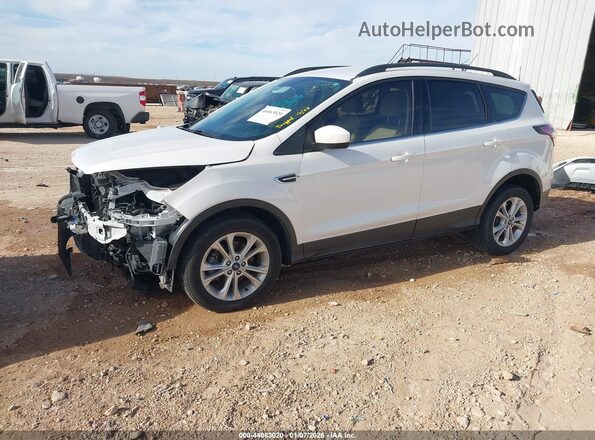 1FMCU0GD1HUB42688 2017 FORD ESCAPE Белый Передняя левая четверть