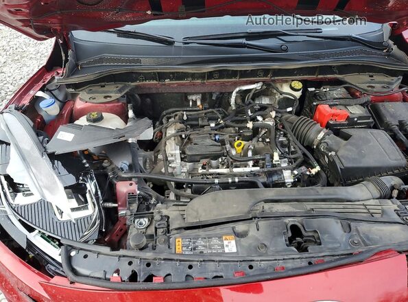 1FMCU0H67NUB07164 2022 FORD ESCAPE Red Vista interior trasera