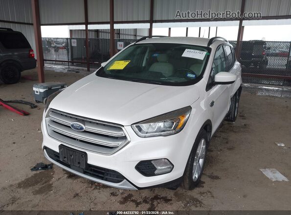 1FMCU0HDXKUB34580 2019 FORD ESCAPE Белый Передняя левая четверть