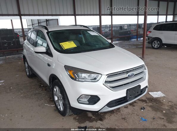 1FMCU0HDXKUB34580 2019 FORD ESCAPE Белый Передняя правая четверть