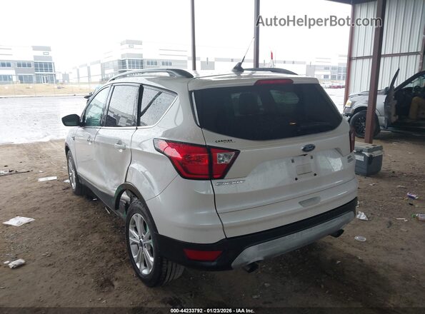 1FMCU0HDXKUB34580 2019 FORD ESCAPE Белый Задняя левая четверть