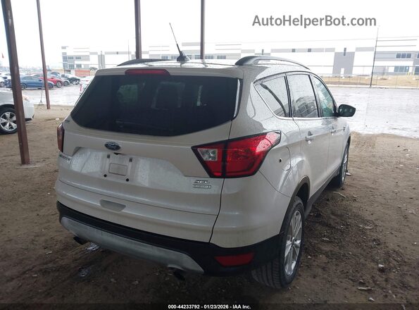 1FMCU0HDXKUB34580 2019 FORD ESCAPE Белый Задняя правая четверть