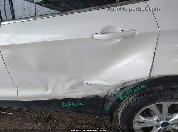 1FMCU0HDXKUB34580 2019 FORD ESCAPE Белый Вид спереди