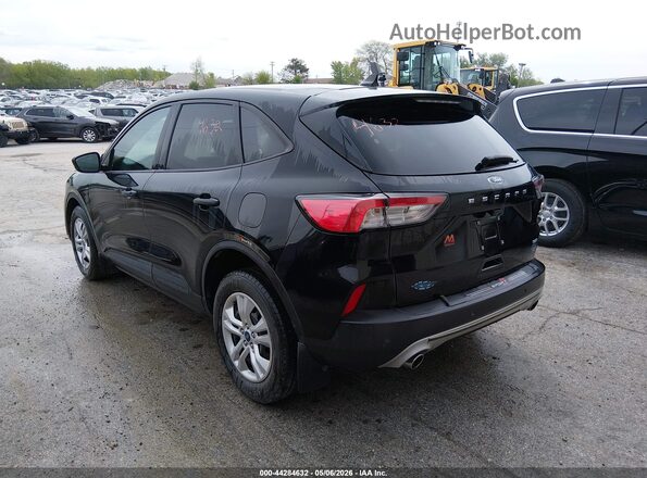 1FMCU9F69LUB80086 2020 FORD ESCAPE Черный Задняя левая четверть