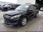 2020 Ford Escape S Черный vin: 1FMCU9F69LUB80086