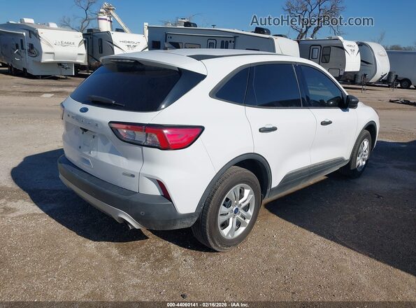 1FMCU9F6XLUB73759 2020 FORD ESCAPE Белый Задняя правая четверть