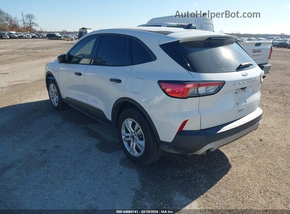 1FMCU9F6XLUB73759 2020 FORD ESCAPE Белый Задняя левая четверть