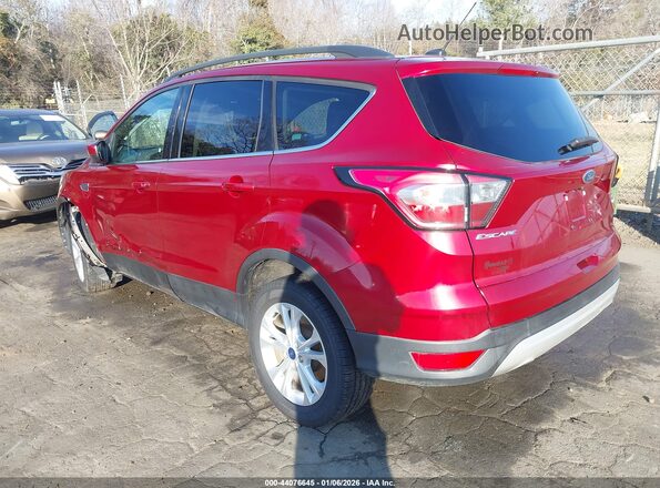 1FMCU9GD2JUB95152 2018 FORD ESCAPE Красный Задняя левая четверть