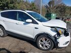 2018 Ford Escape Se Белый vin: 1FMCU9GD3JUA98705