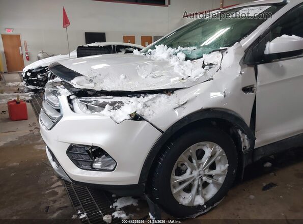 1FMCU9GD7JUB63975 2018 FORD ESCAPE Белый Вид спереди