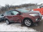 2018 Ford Escape Sel Темно-бордовый vin: 1FMCU9HD2JUC66381