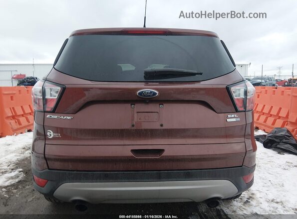 1FMCU9HD2JUC66381 2018 FORD ESCAPE Темно-бордовый 
