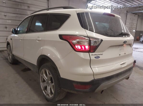 1FMCU9HD7JUD12903 2018 FORD ESCAPE Белый Задняя левая четверть