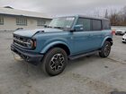2022 Ford Bronco Base Синий vin: 1FMDE5BH0NLB03200