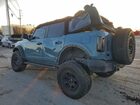 2021 Ford Bronco Base Blue vin: 1FMDE5DH0MLA73689