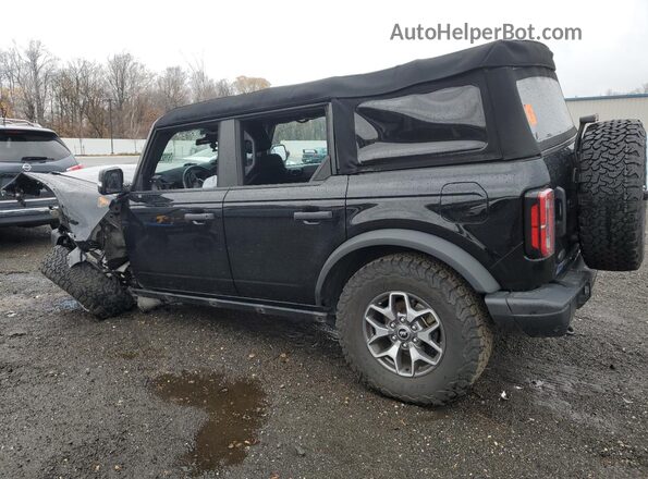 1FMEE5DH7PLB82241 2023 FORD BRONCO Черный Задняя левая четверть