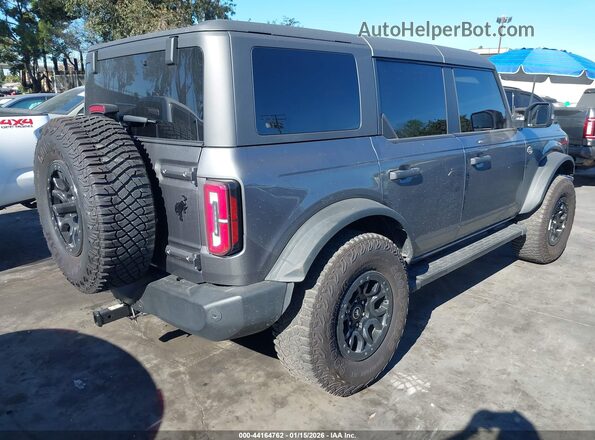 1FMEE5DP4PLB39967 2023 FORD BRONCO Gray Trasero derecho