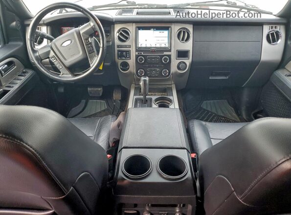 1FMJK1HT2GEF32376 2016 FORD EXPEDITION Серый Вид панели приборов