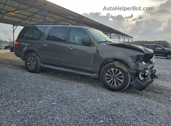 1FMJK1HT2GEF32376 2016 FORD EXPEDITION Серый Передняя правая четверть
