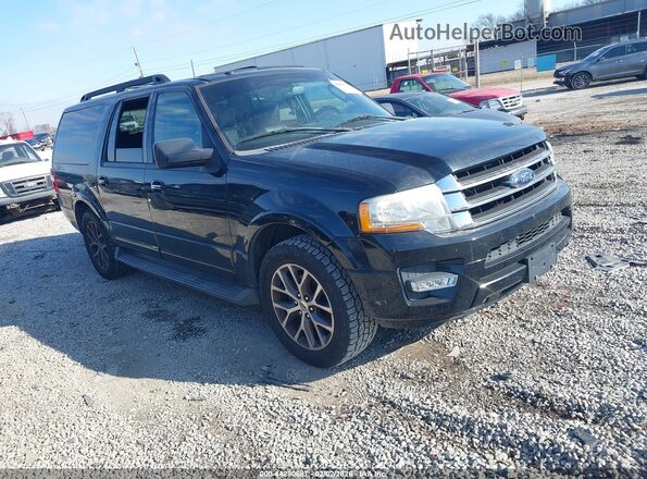 1FMJK1HT3GEF12685 2016 FORD EXPEDITION EL Черный Передняя правая четверть
