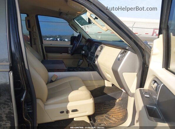1FMJK1HT3GEF15778 2016 FORD EXPEDITION EL Black Widok wnętrza z przodu