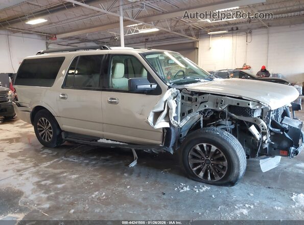 1FMJK1HT3HEA58102 2017 FORD EXPEDITION EL Бежевый Панорамный вид салона 360°