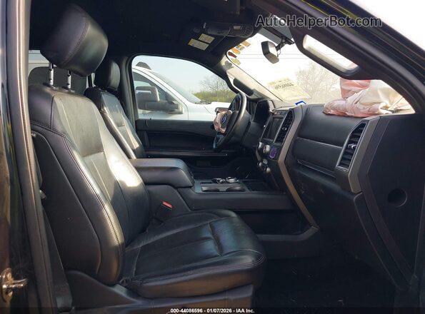 1FMJK1HT9JEA15342 2018 FORD EXPEDITION MAX Black Вид салону спереду